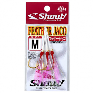 SHOUT 301-FJ FEATHER JACO ASSIST HOOK