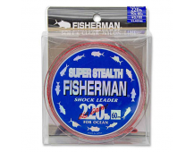 Шок лидер Fisherman Super Stealth Shock Leader 220Lb 60м
