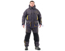 Костюм зимний Novatex Камчатка Grayling (Серо-Желтый) 52-54 рост 170-176
