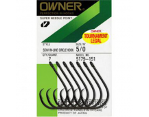 Крючки Owner SSW In-Line Circle Hook 5179 #9/0