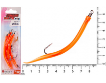Оснастка Higashi Gummi Makk rig SB3 #05 Orange (#12-0)